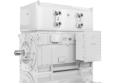 Medium-voltage-electric-motor-water-cooled
